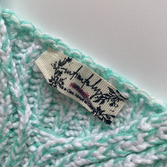 New Free People Here All Day Knit Brami Crop Top - Picture 4 of 5